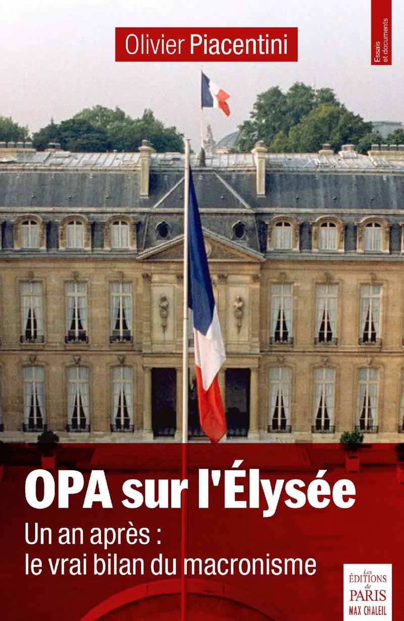 Couverture : OPA sur l'Élysée