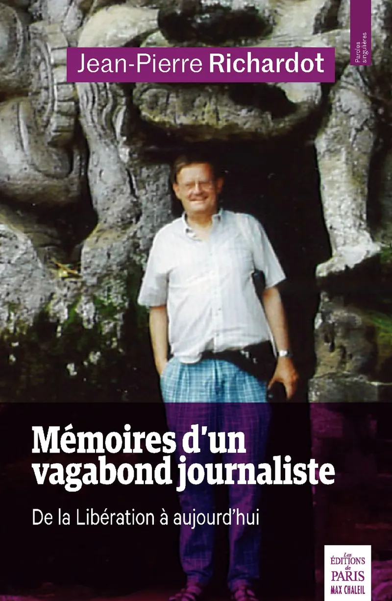 Couverture : Mémoires d'un vagabond journaliste
