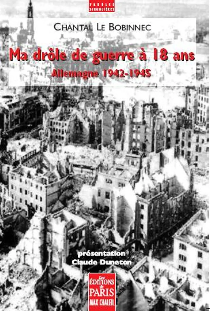 Couverture : Ma drôle de guerre à 18 ans