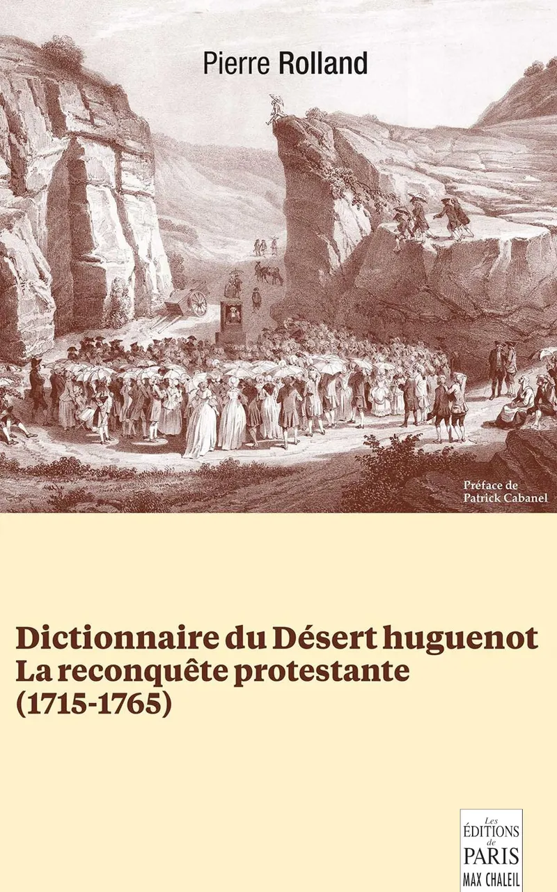 Couverture : Dictionnaire du Désert huguenot