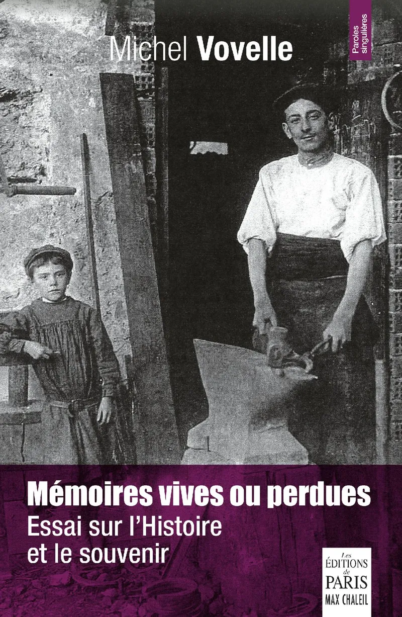 Couverture : Mémoires vives ou perdues