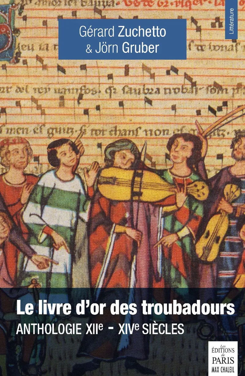 Couverture : Le livre d'or des troubadours