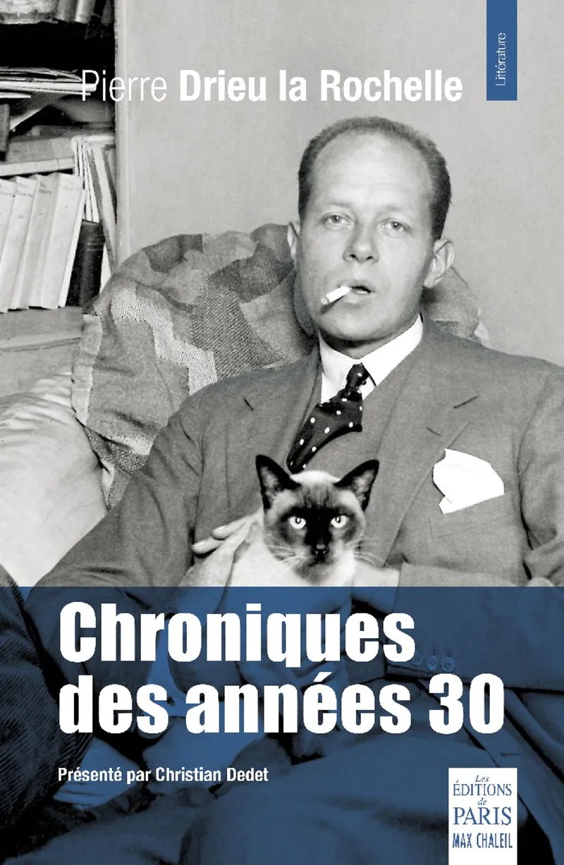 Couverture : Chroniques des années 30