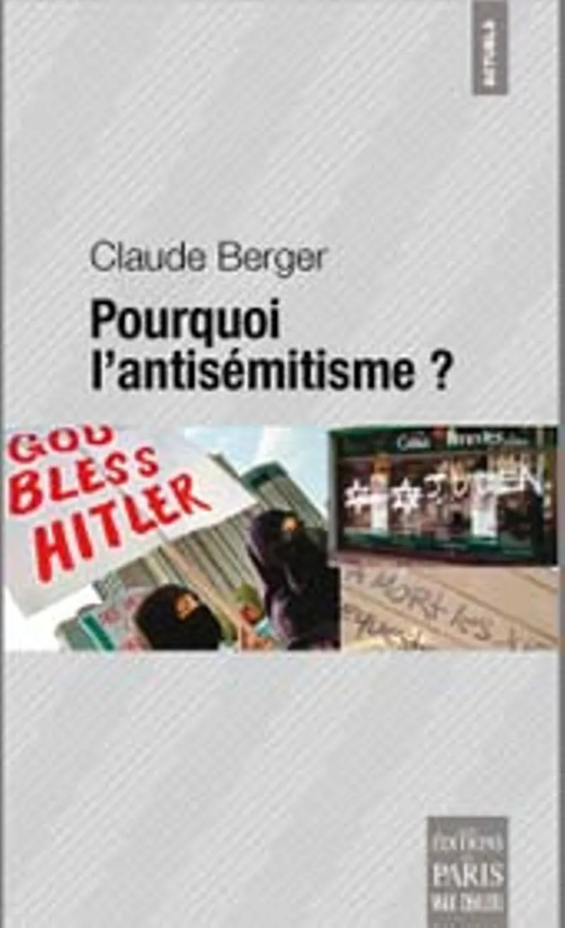 Couverture : Pourquoi l'antisémitisme ?