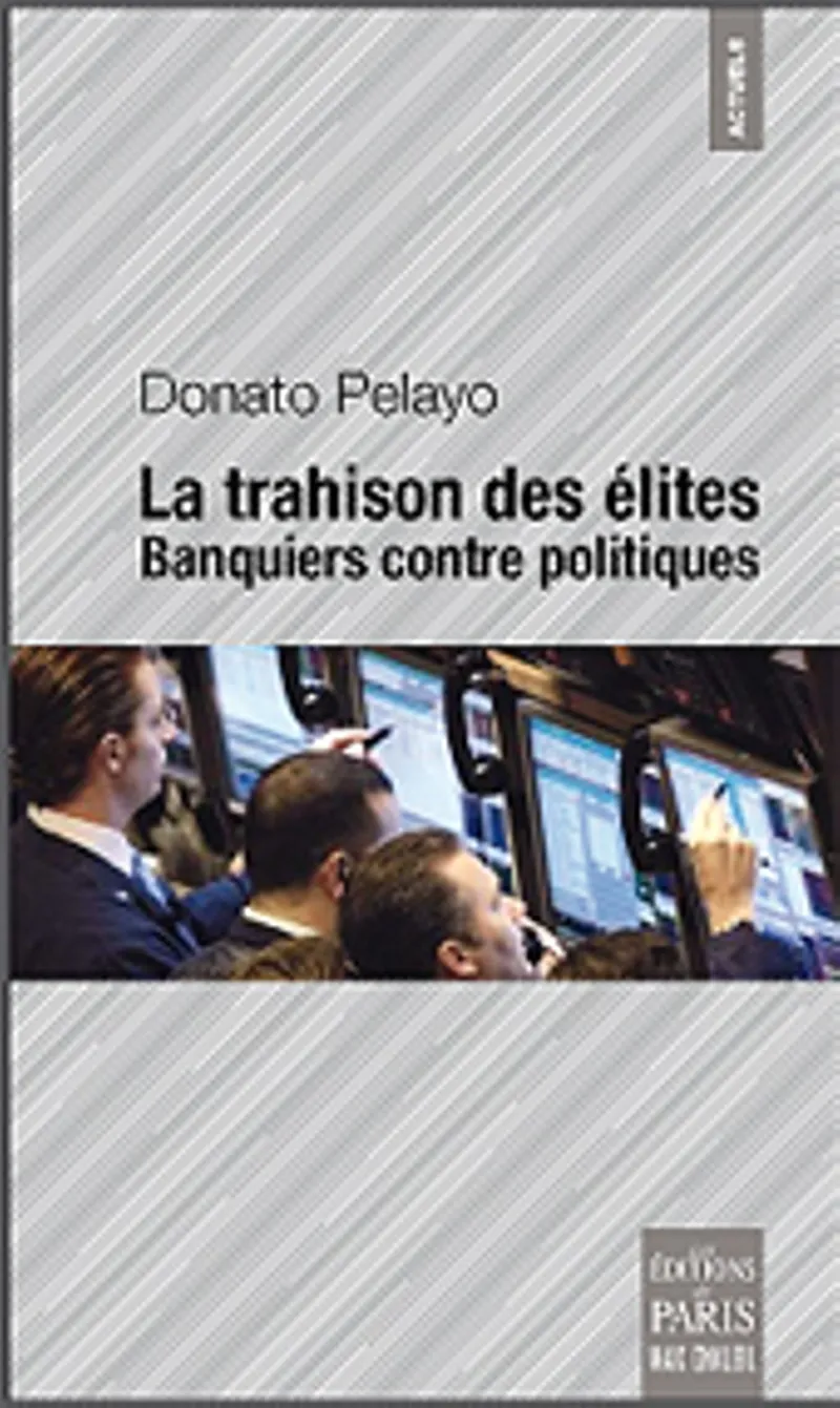 Couverture : La trahison des élites