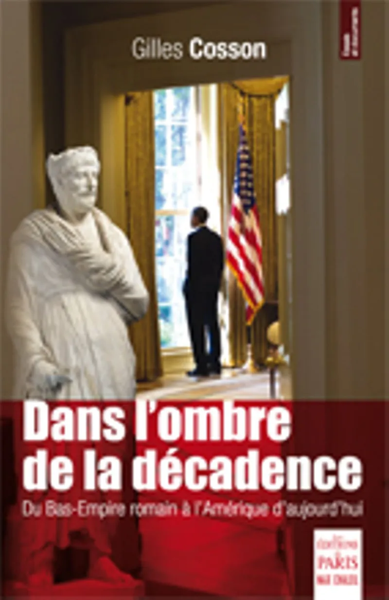 Couverture : Dans l'ombre de la décadence
