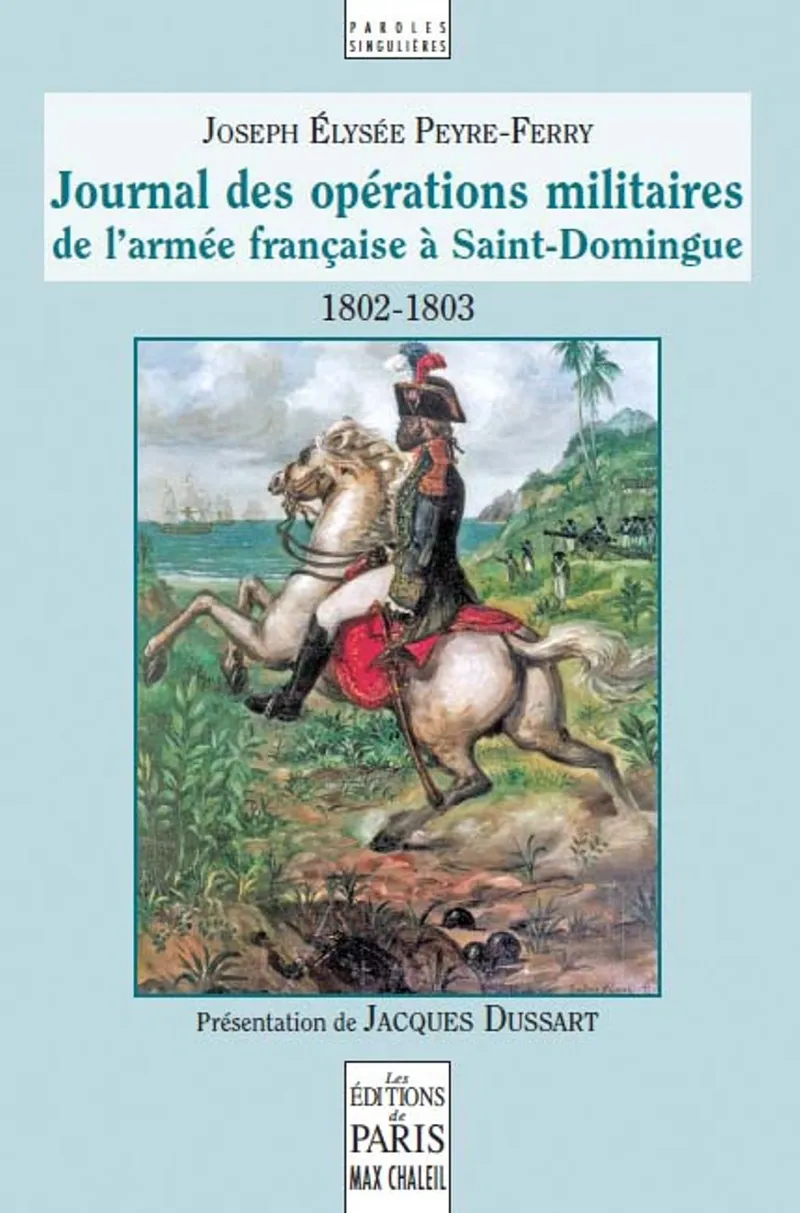 Couverture : Journal des opérations militaires de l'armée française à Saint-Domingue 1802-1803
