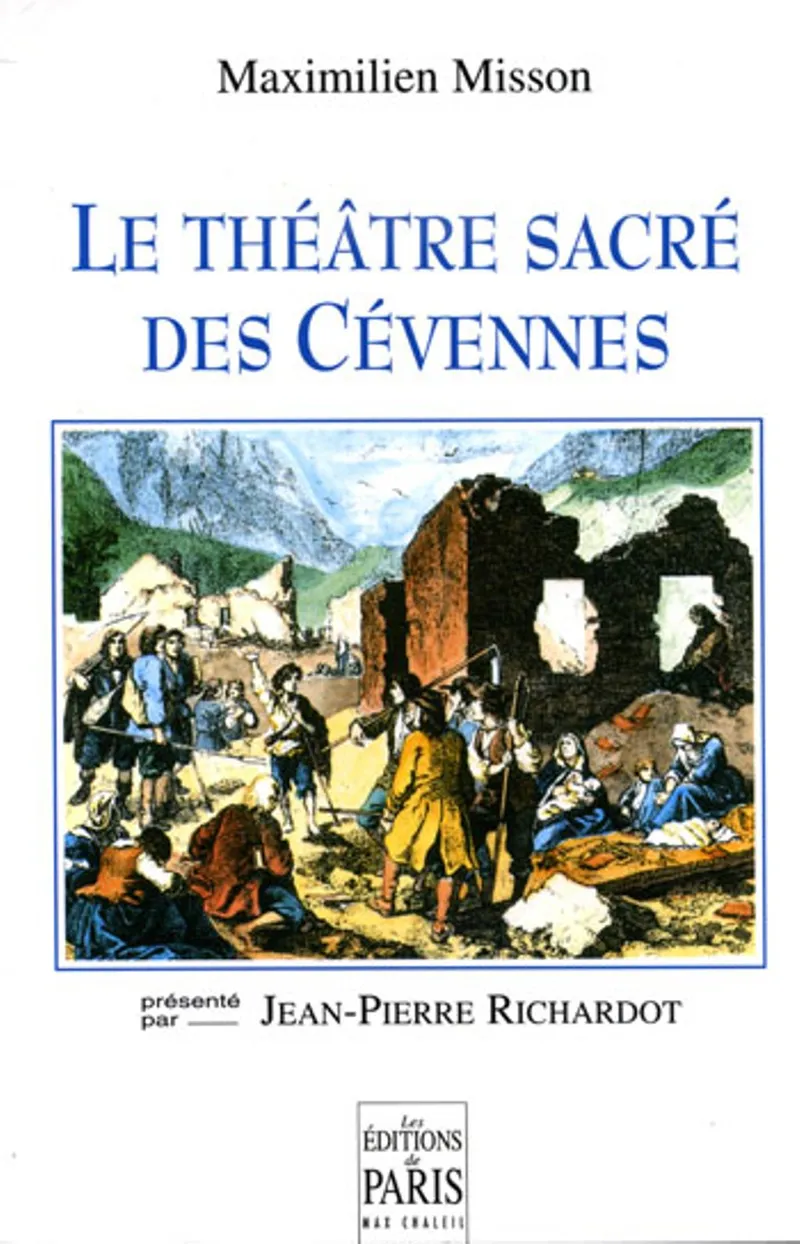 Couverture : Le Théâtre sacré des Cévennes