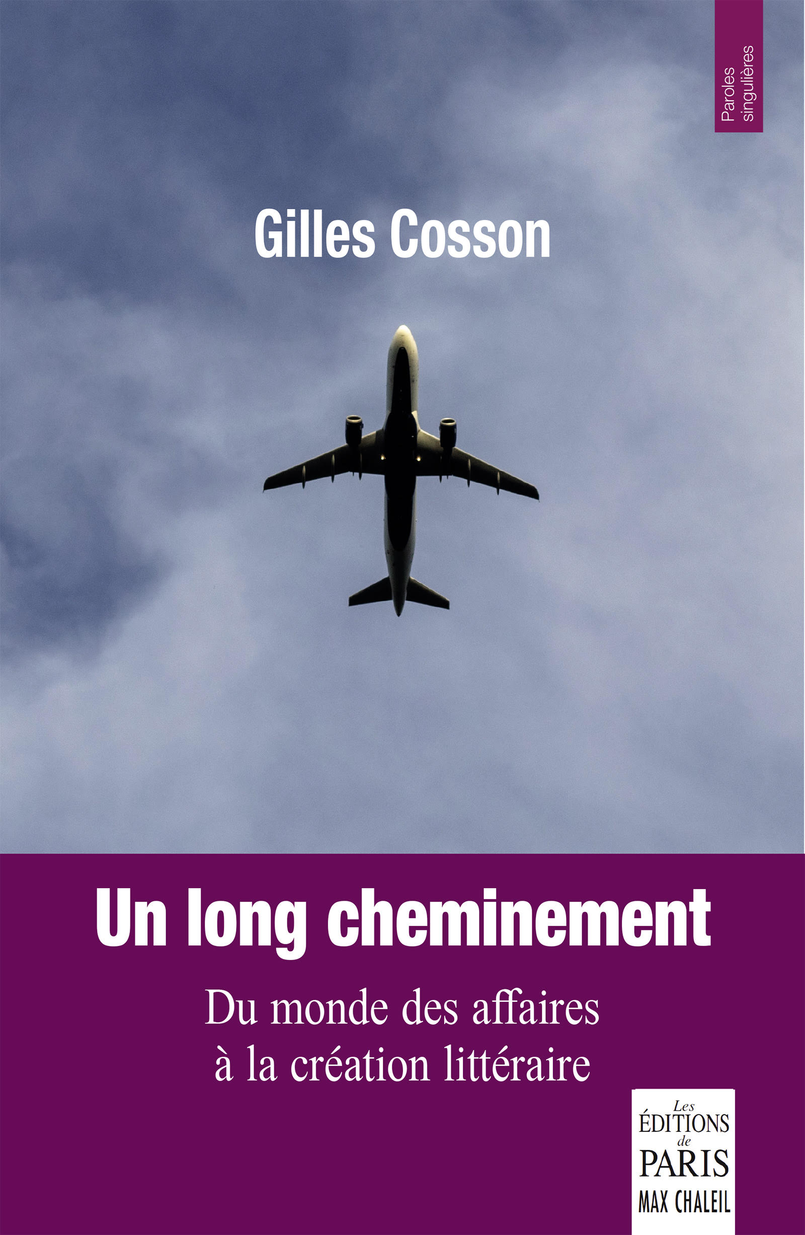 Un long cheminement Couverture