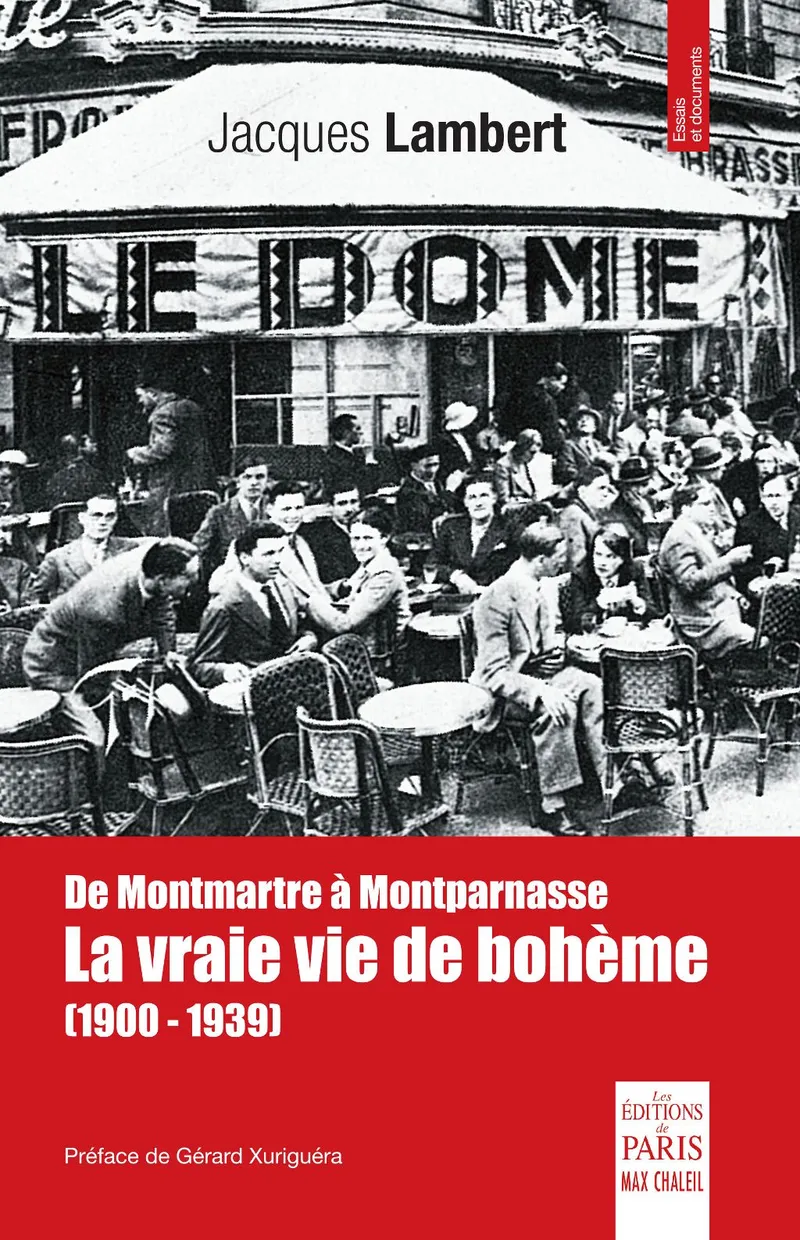 Couverture : De Montmartre à Montparnasse