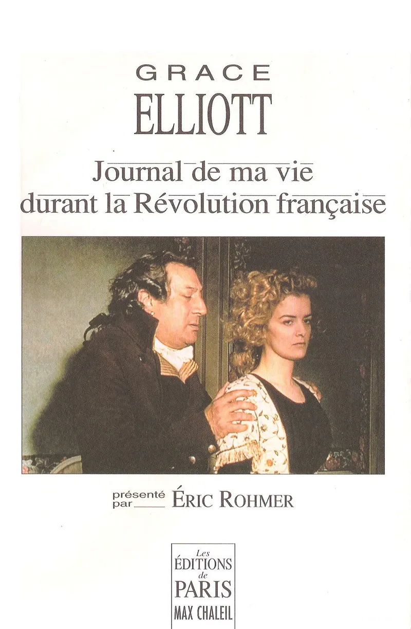 Couverture : Journal de ma vie durant la Révolution française