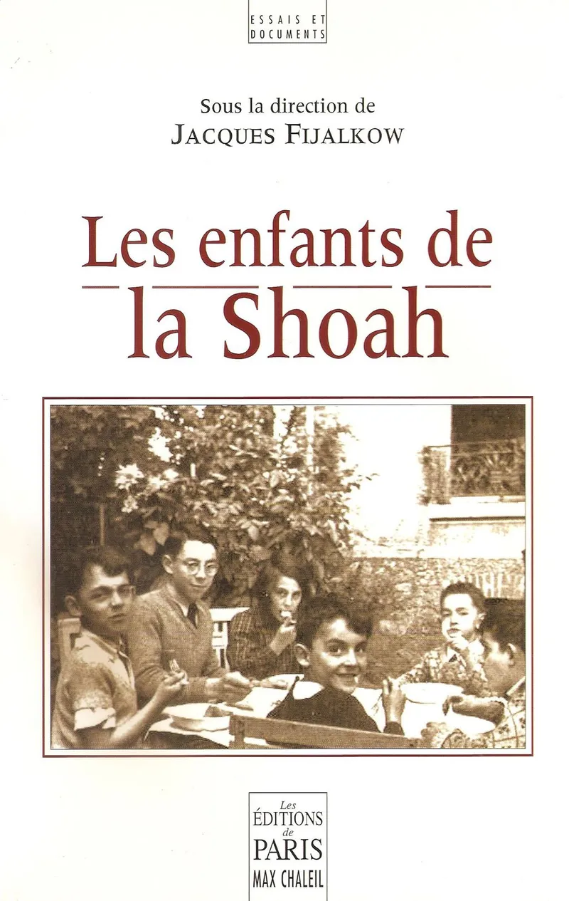 Couverture : Les enfants de la Shoah