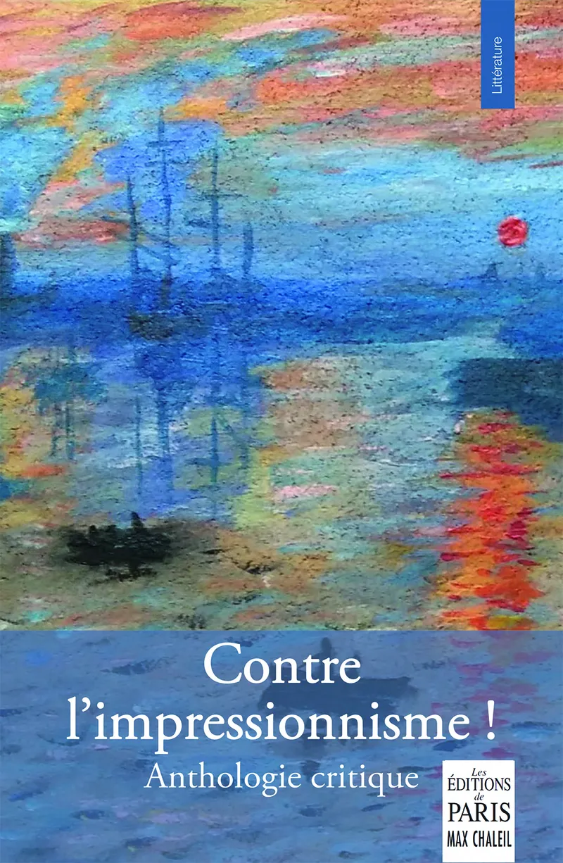 Couverture : Contre l'Impressionnisme !