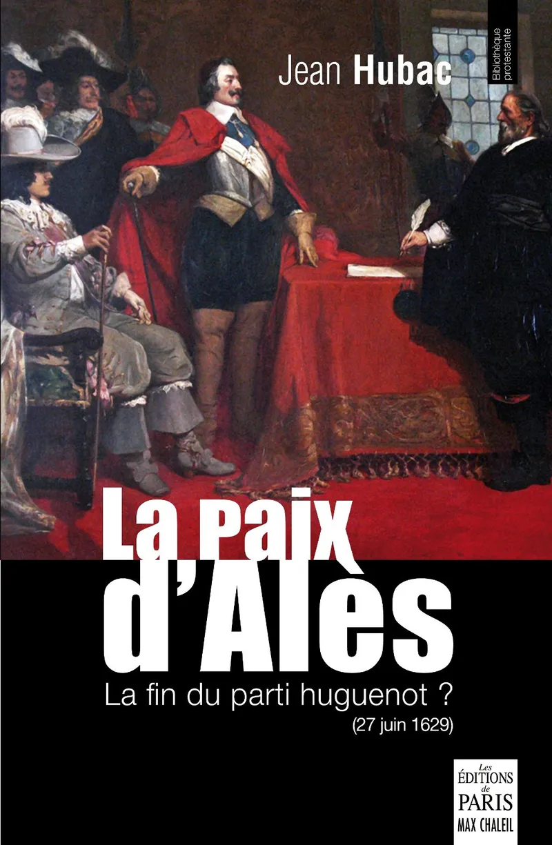 Couverture : La paix d'Alès