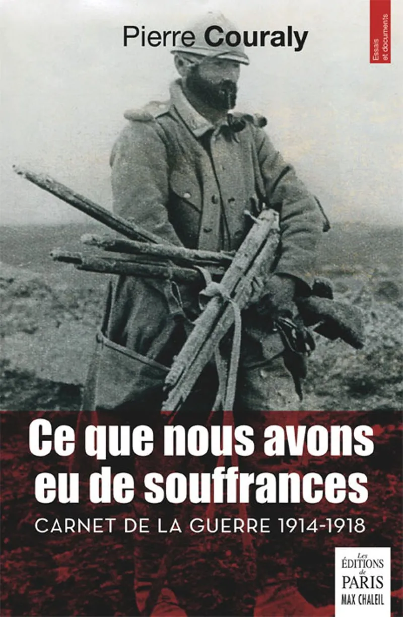 Couverture : Ce que nous avons eu de souffrances