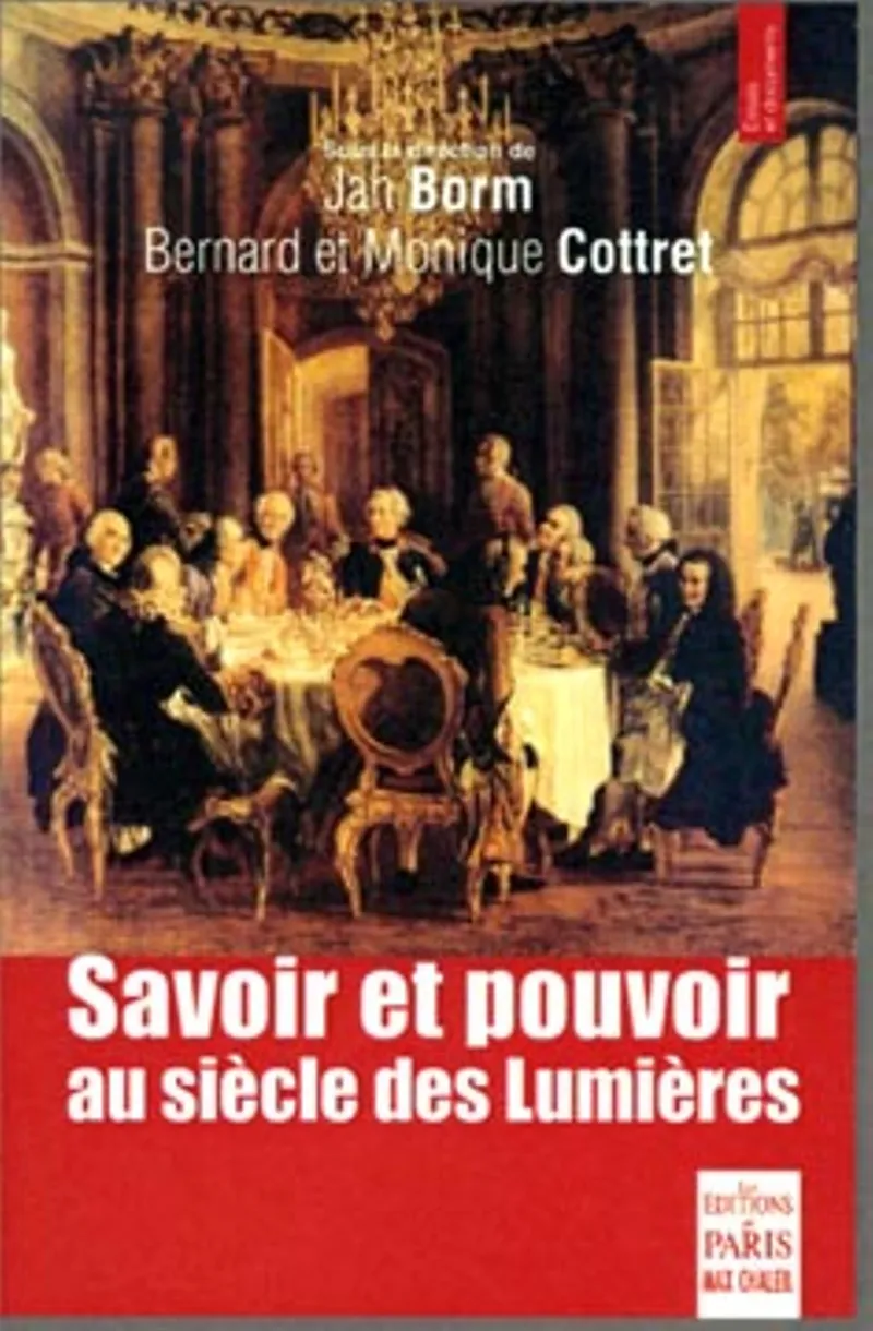 Couverture : Savoir et pouvoir au siècle des Lumières