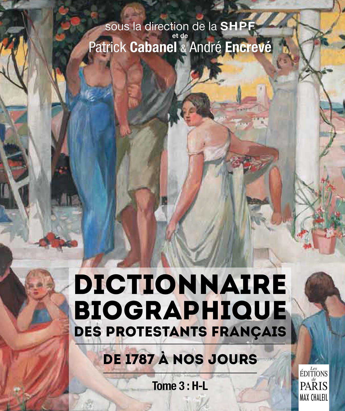 Dictionnaire biographique des protestants français de 1787 à nos jours tome 3 : H-L Couverture