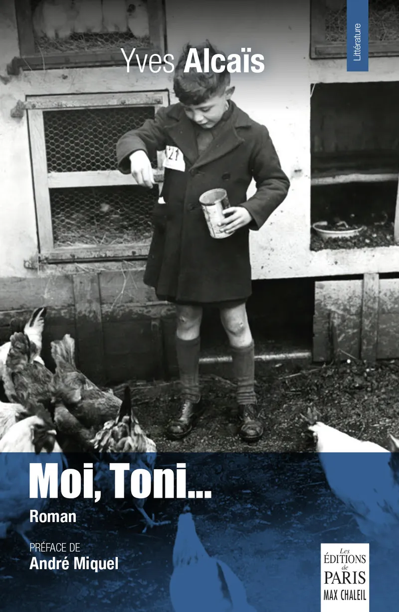 Couverture : Moi, Toni...