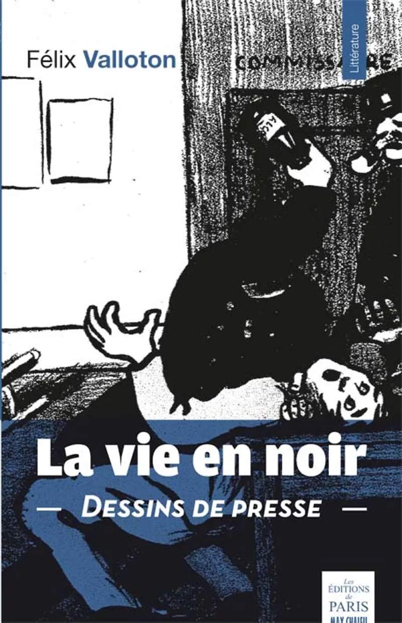 Couverture : La vie en noir