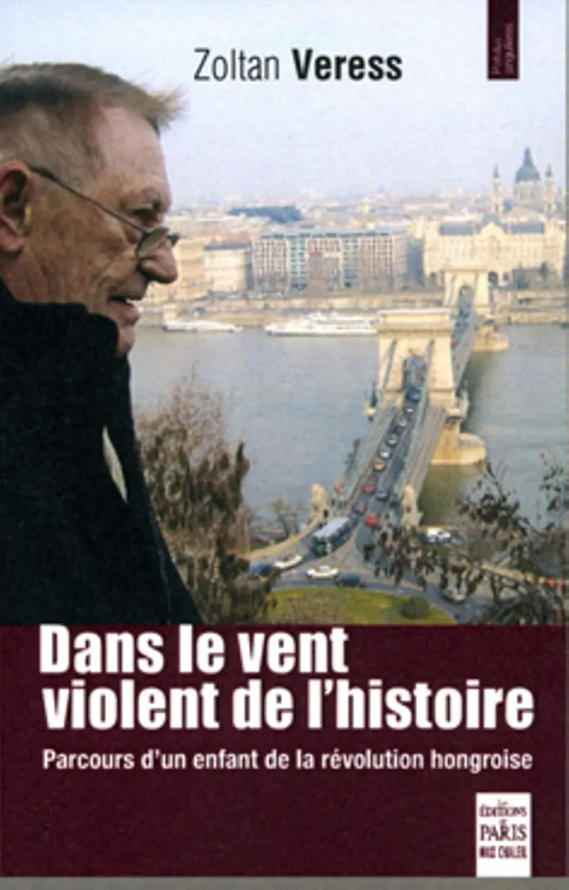 Couverture : Dans le vent violent de l'Histoire