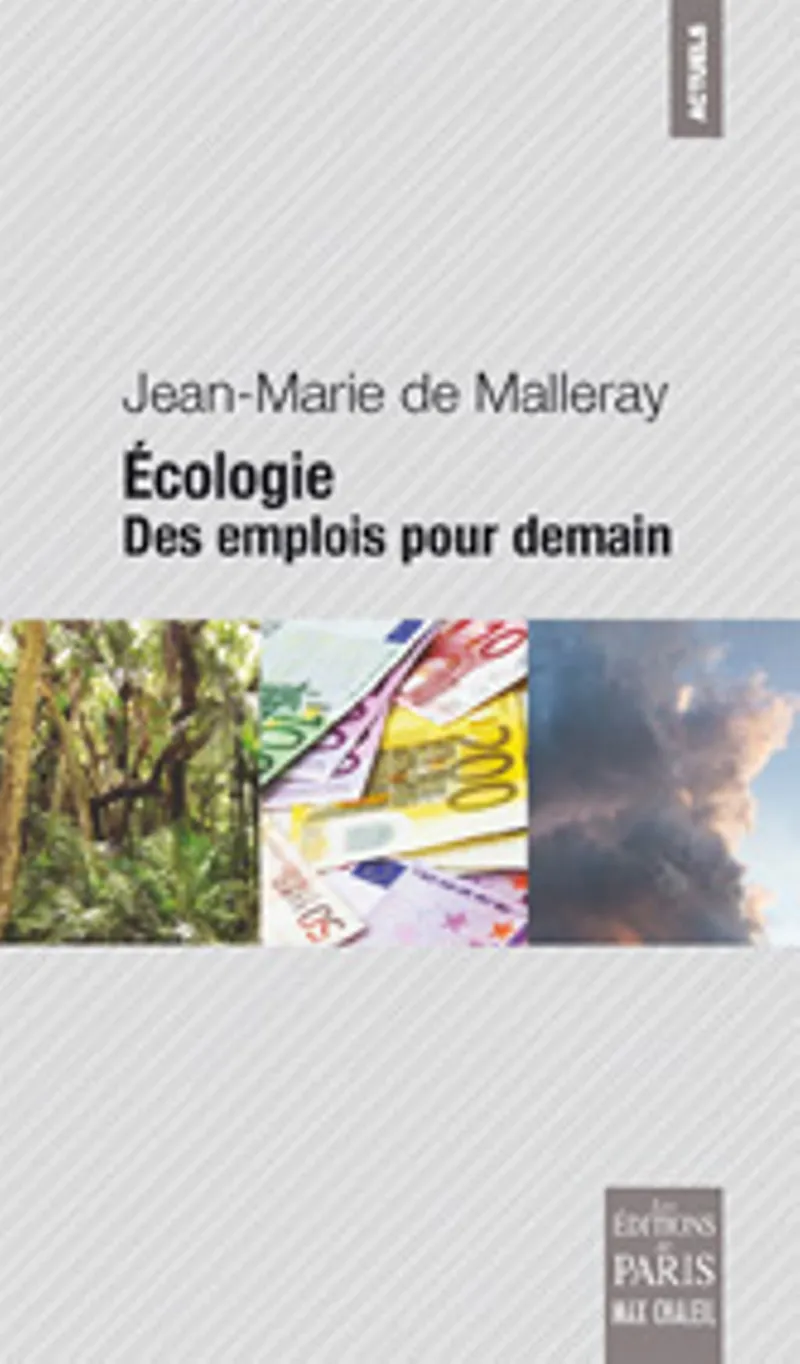 Couverture : Écologie. Des emplois pour demain