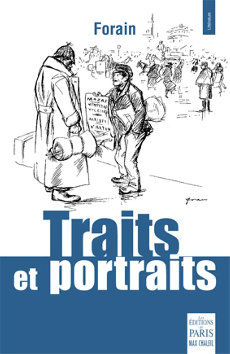 Couverture : Traits et portraits