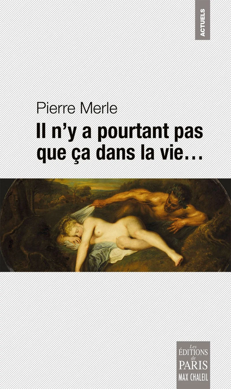 Couverture : Il n'y a pourtant pas que ça dans la vie