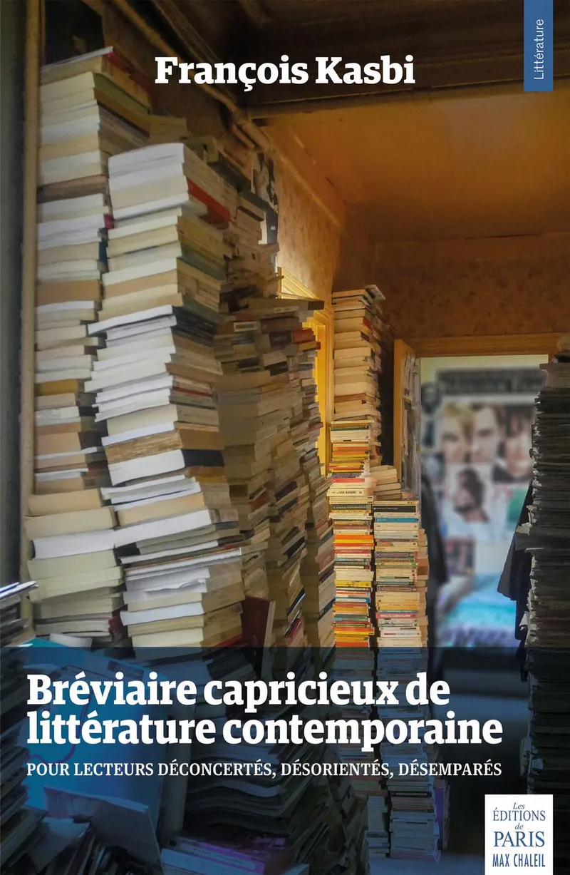 Couverture : Bréviaire capricieux de littérature contemporaine pour lecteurs déconcertés, désorientés, désemparés
