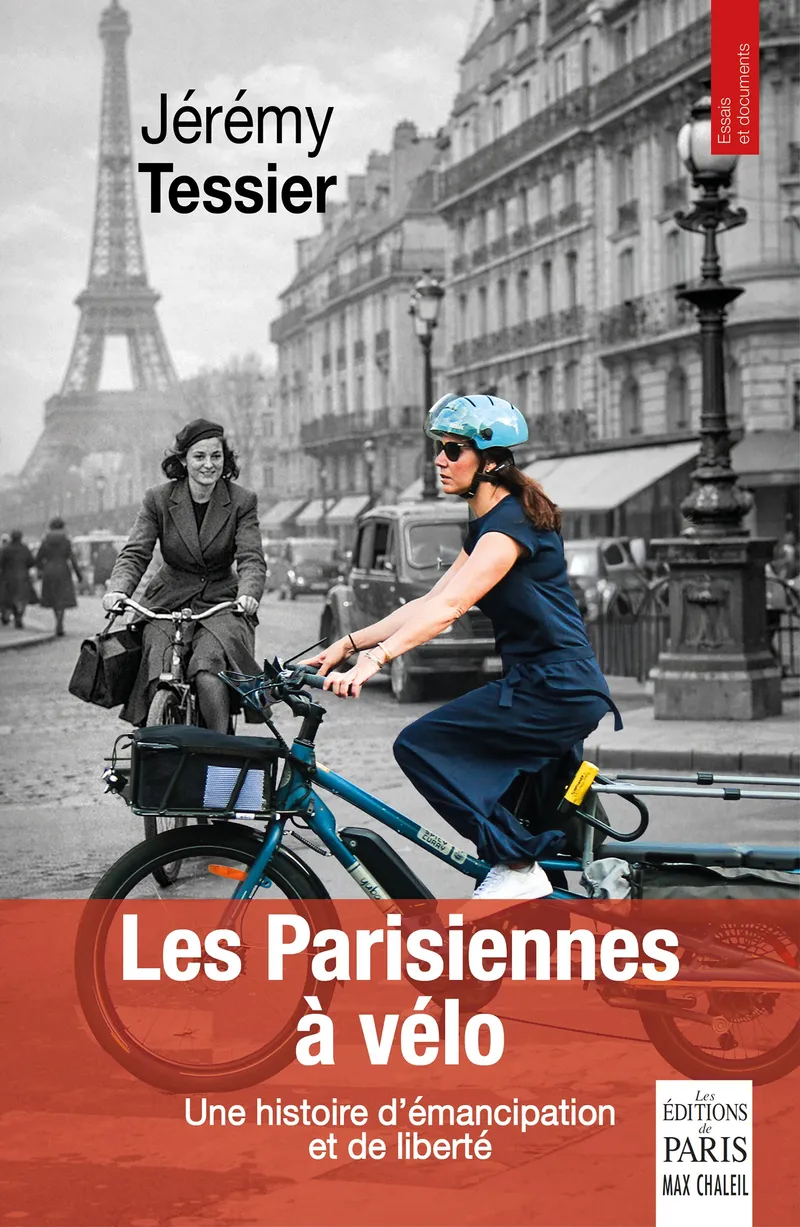 Couverture : Les Parisiennes à vélo