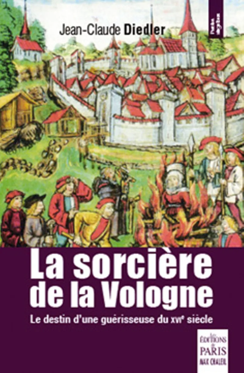 Couverture : La sorcière de la Vologne