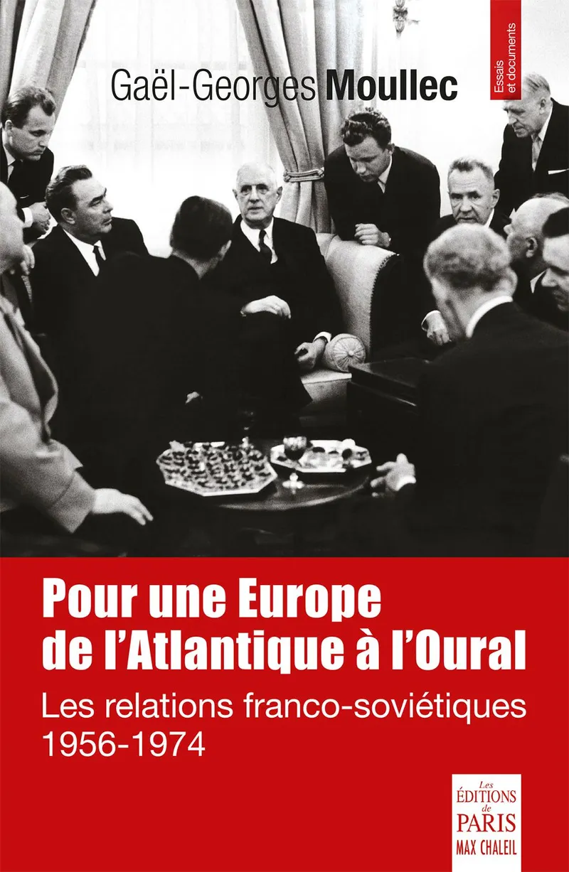Couverture : Pour une Europe de l'Atlantique à l'Oural